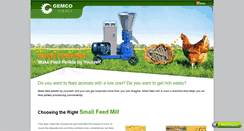 Desktop Screenshot of greenfeedmill.com